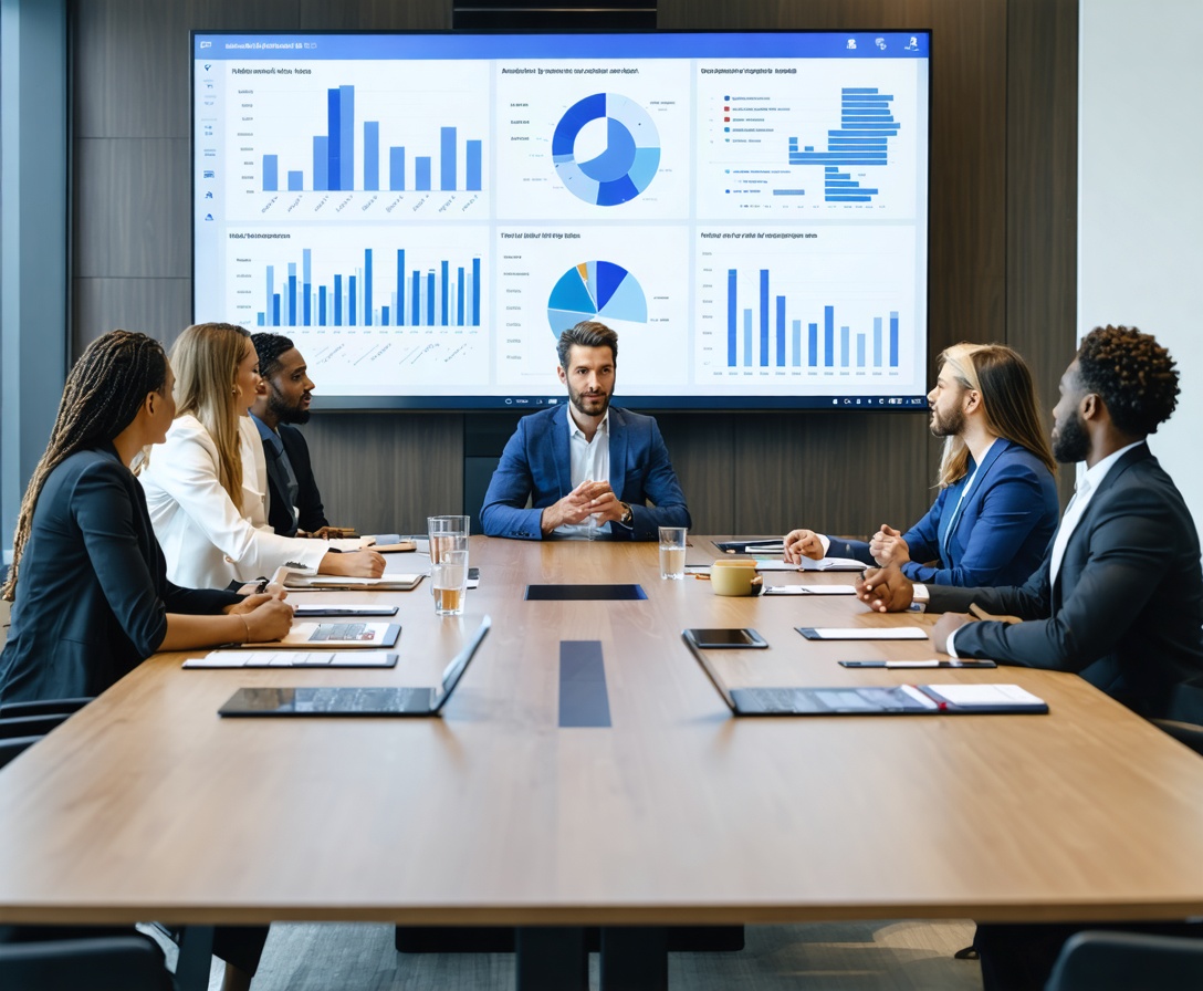 Expertný tím Vektora Strategy Group pri analýze klientských dát v Bratislave